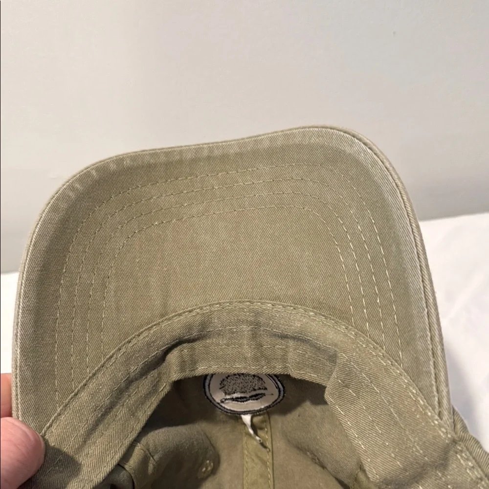Men’s Olive Green Beardbrand Baseball Cap Hat - Picture 8 of 8
